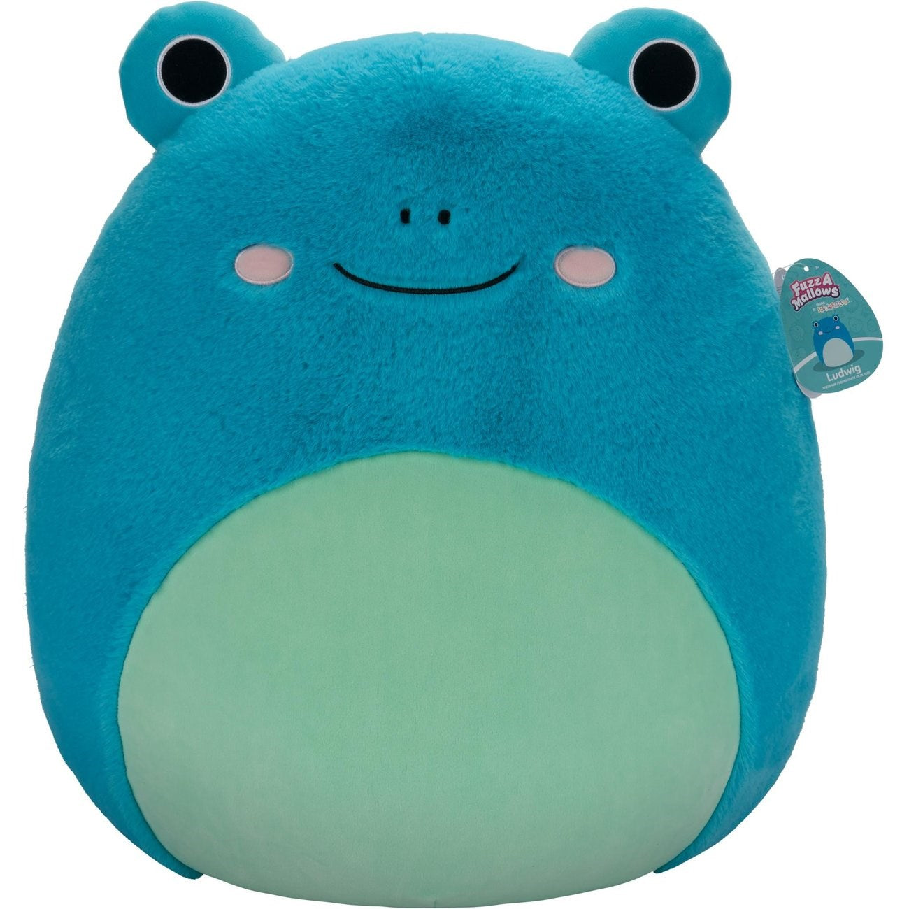 Squishmallows 50 cm P19 Fuzz A Mallows Ludwig Frog