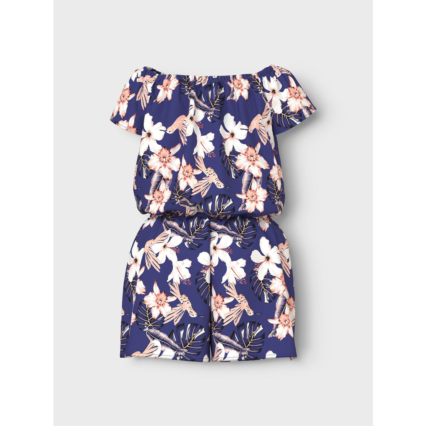 Name It Clematis Blue Bird Vinaya Playsuit Noos