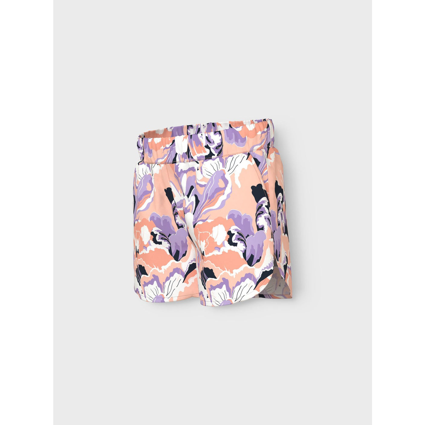 Name It Peach Parfait Flower Vinaya Shorts Noos
