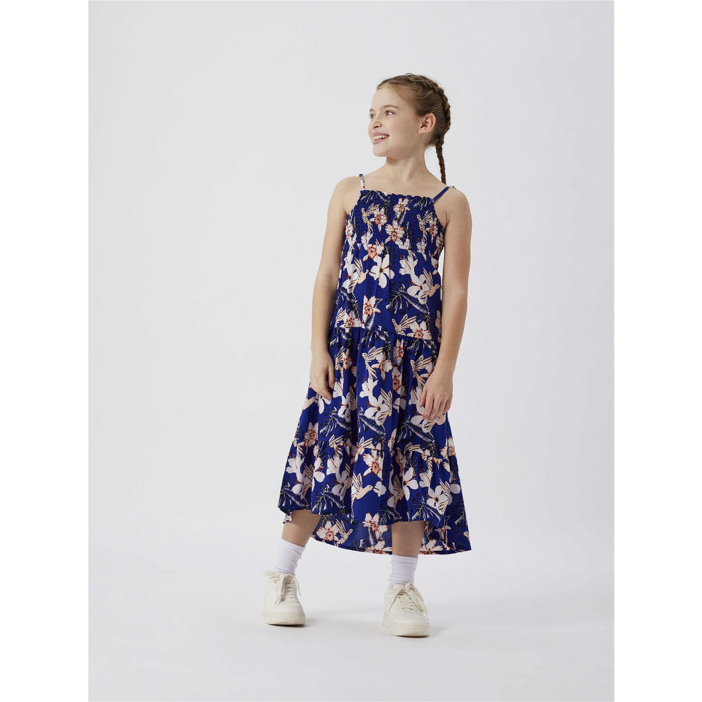 Name It Clematis Blue Bird Vinaya Strap Maxi Dress