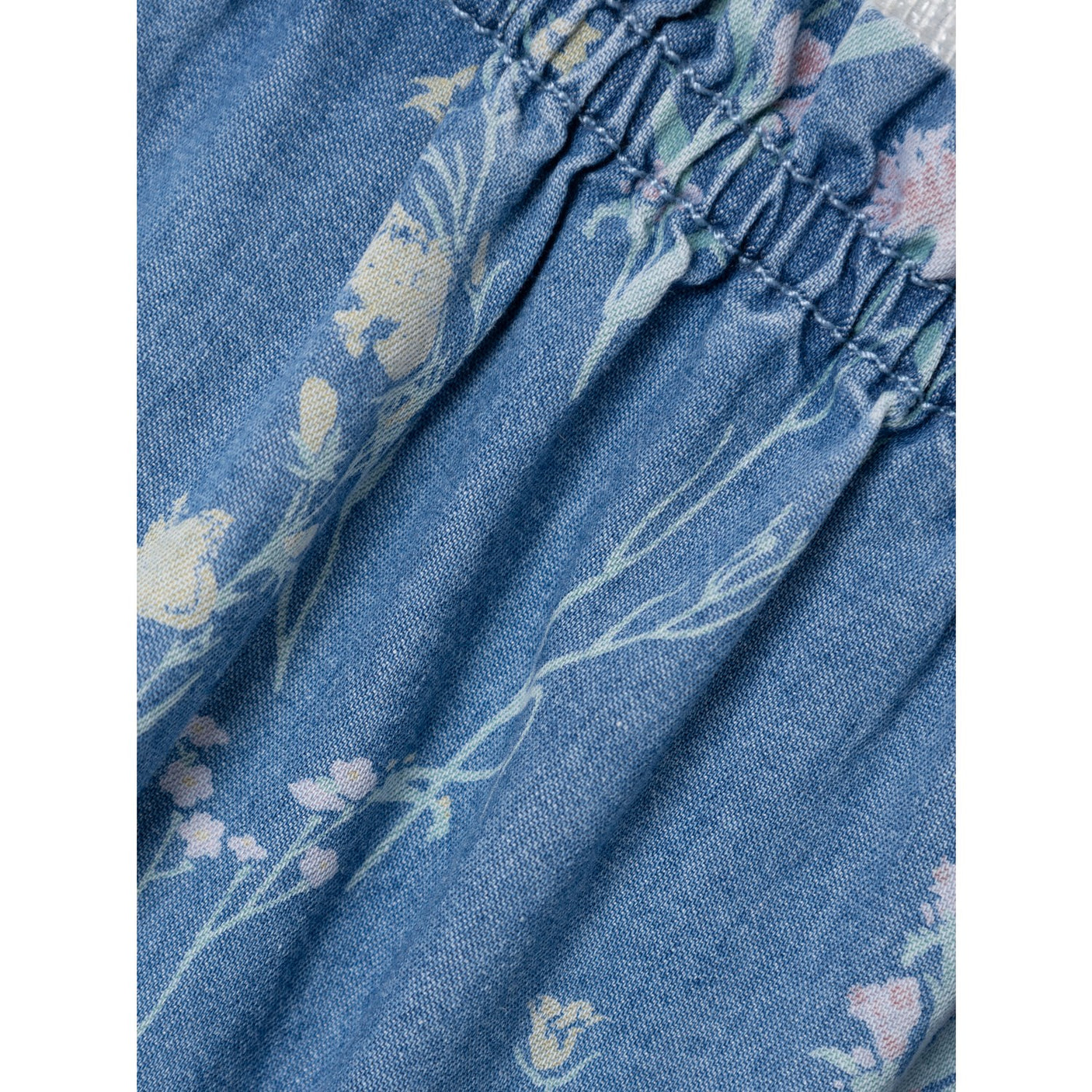 Name It Medium Blue Denim Bella Baggy Denim Playsuit
