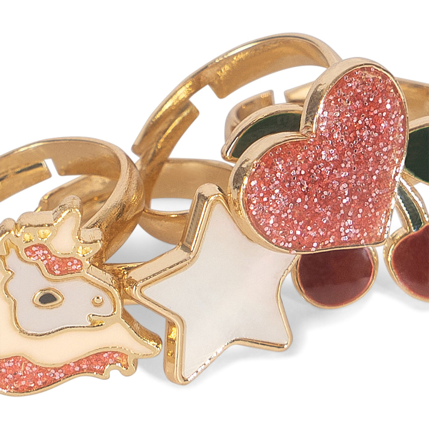 Konges Sløjd 12-Pak Ring Set Multi Color