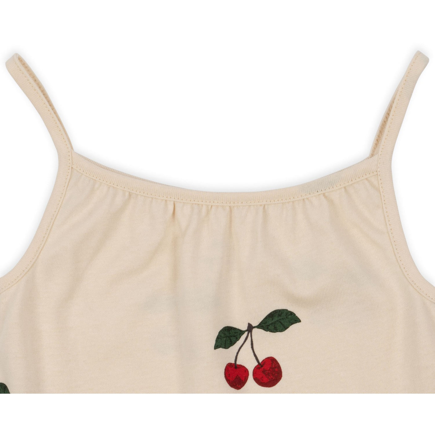 Konges Sløjd Ma Grande Cerise Lin Frill Strop Top