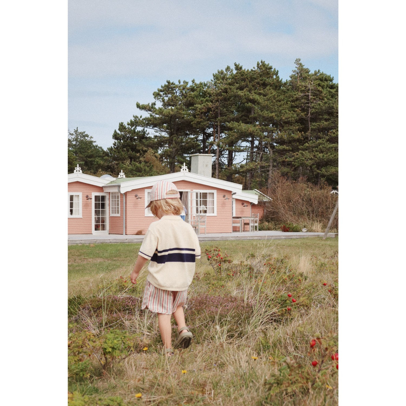 Konges Sløjd Blue Stripe Hai Knit Shirt