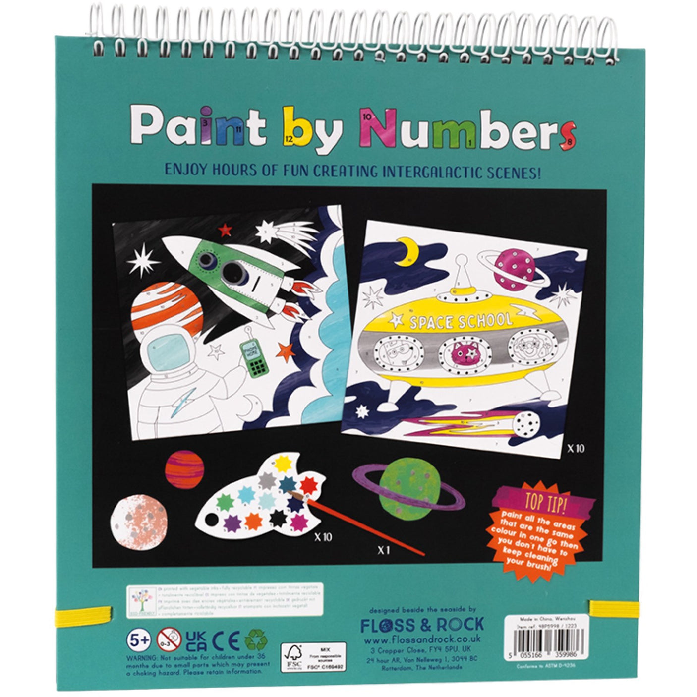 Floss & Rock Mal efter tal Space