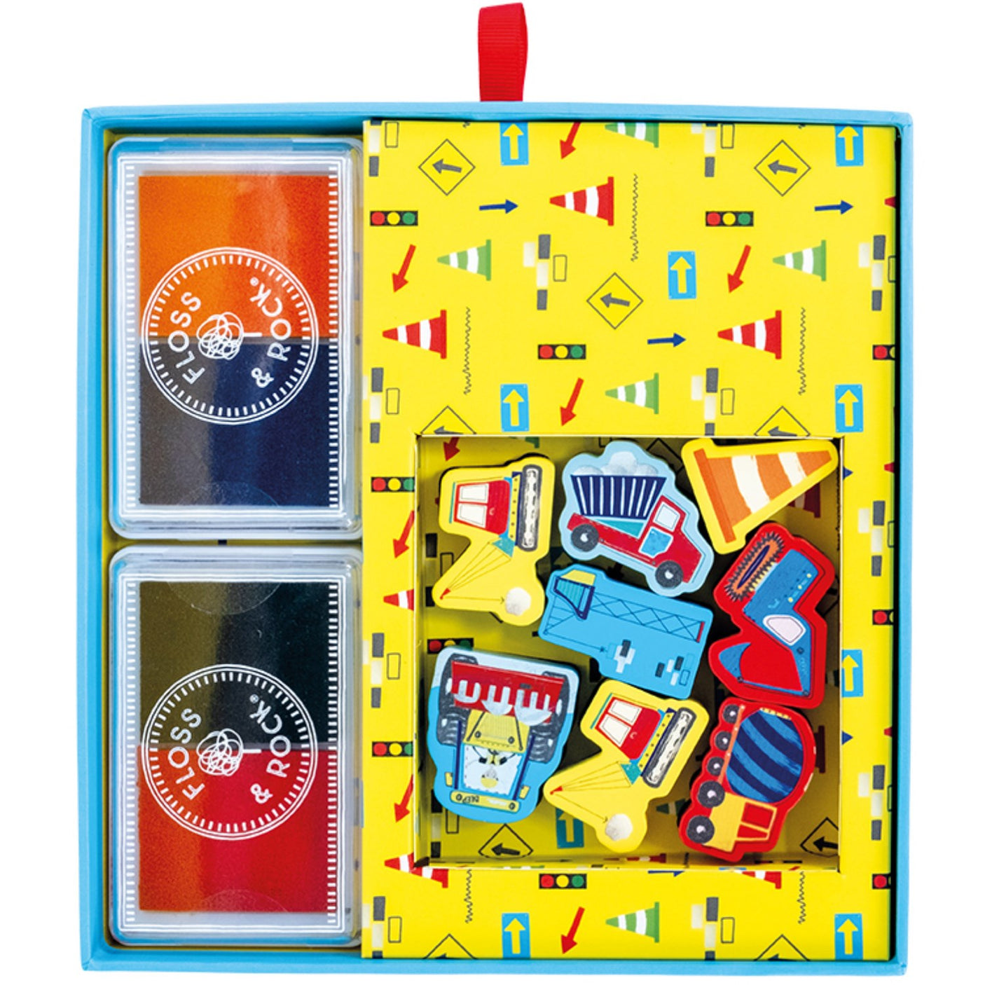 Floss & Rock Stempelsæt Construction