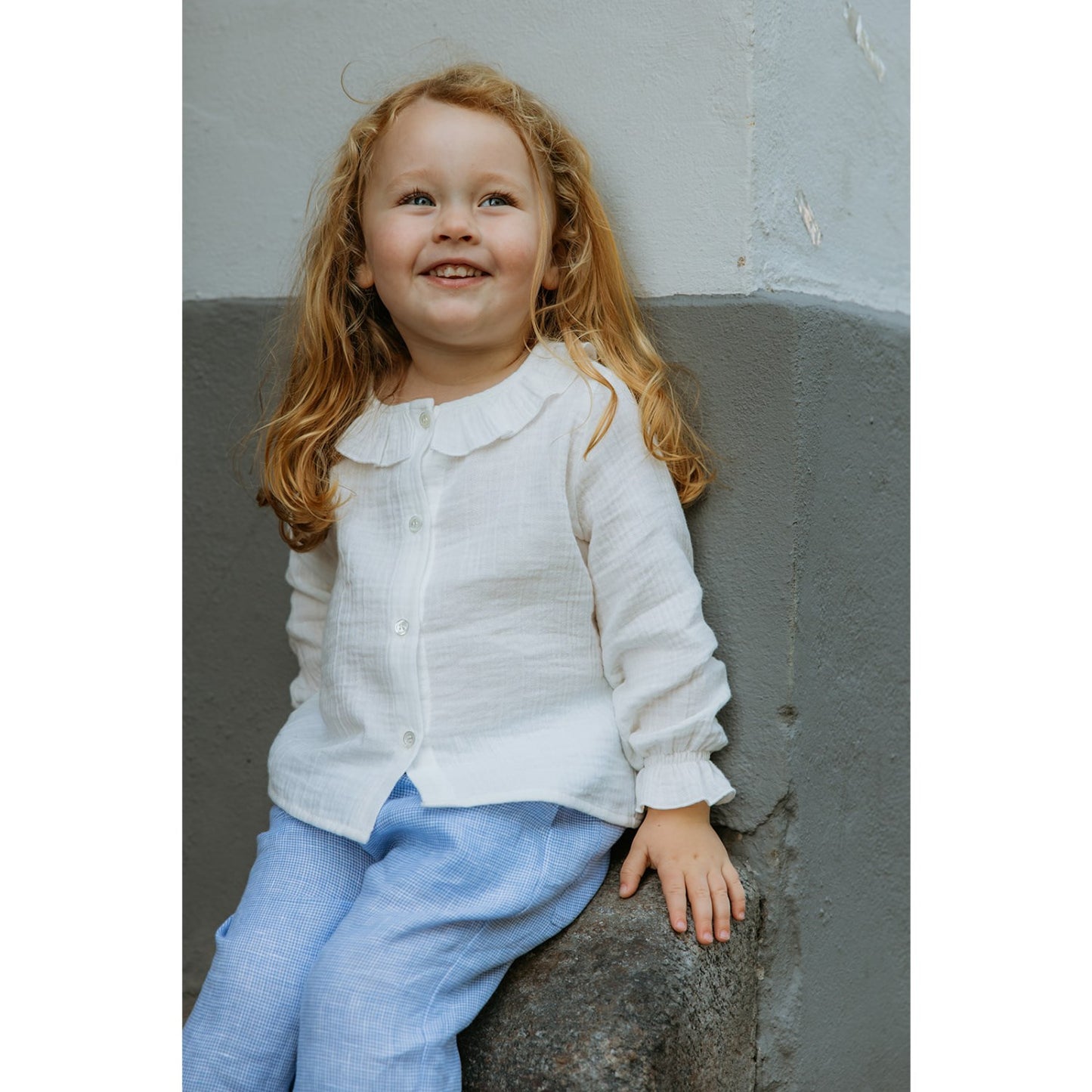 Lalaby Natural White Ellen Shirt