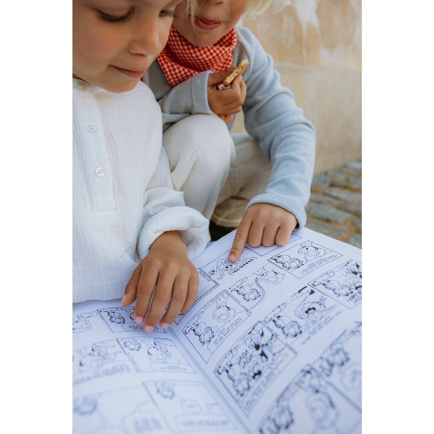 Lalaby Cherry Check Vera Scarf