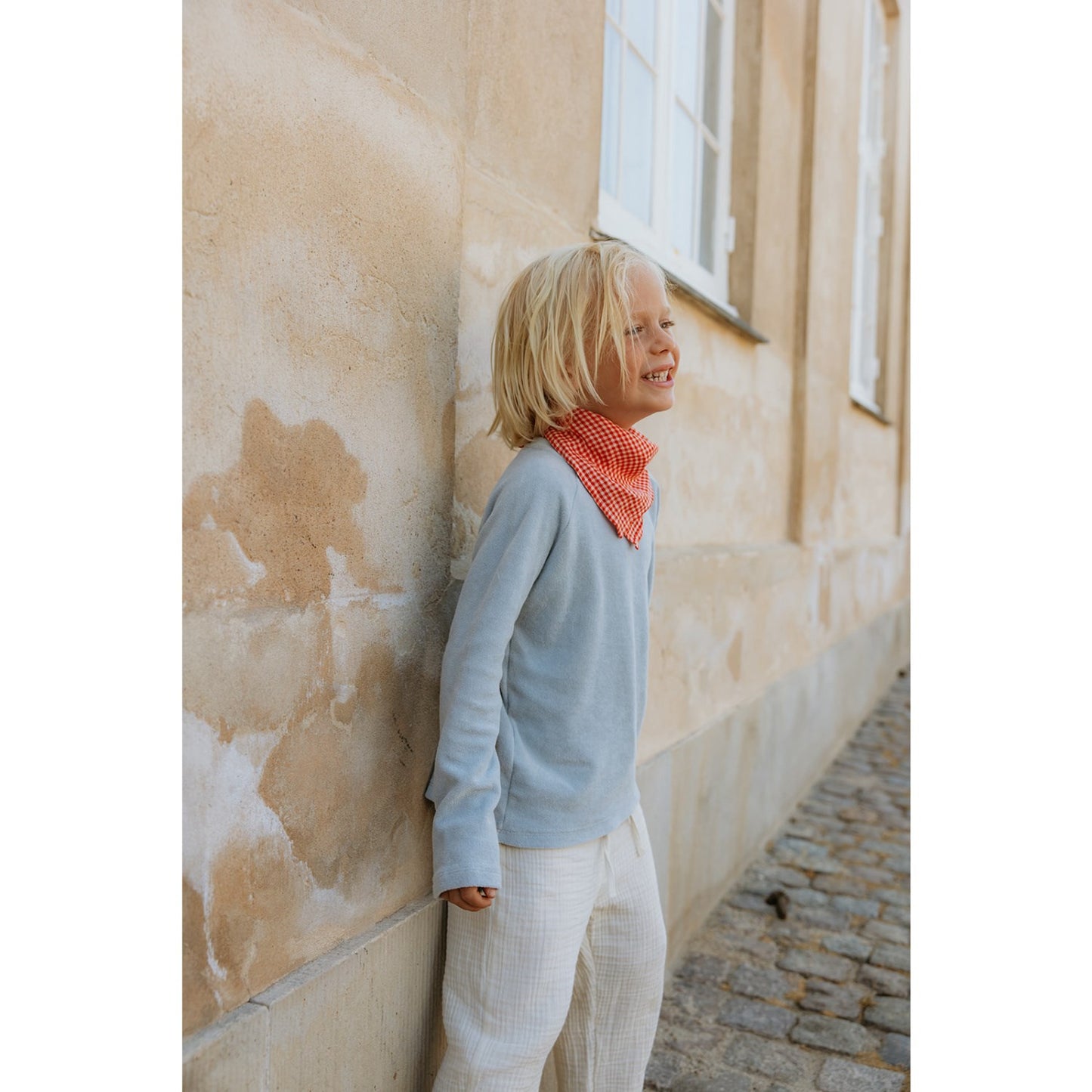 Lalaby Cherry Check Vera Scarf