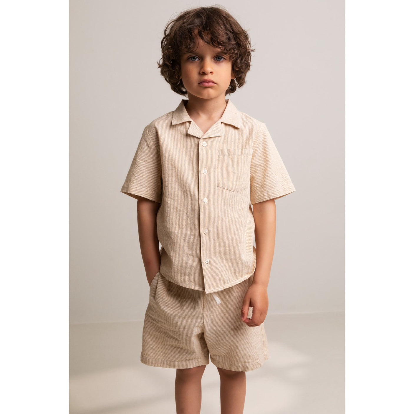 MarMar Fine Cotton Dijon Stripe Tage Shirt 3