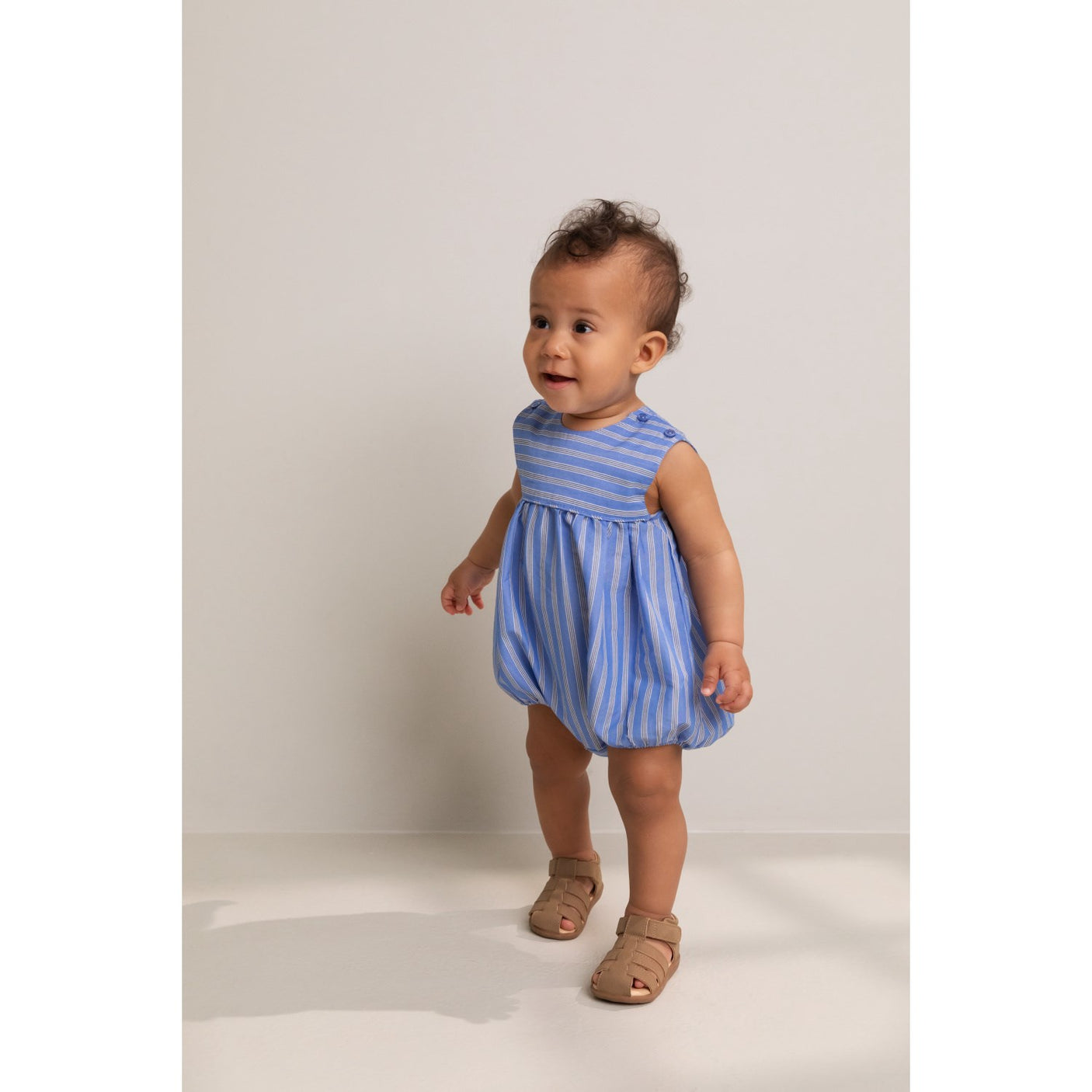 MarMar Smooth Cotton Cornflower Stripe Roberto Body