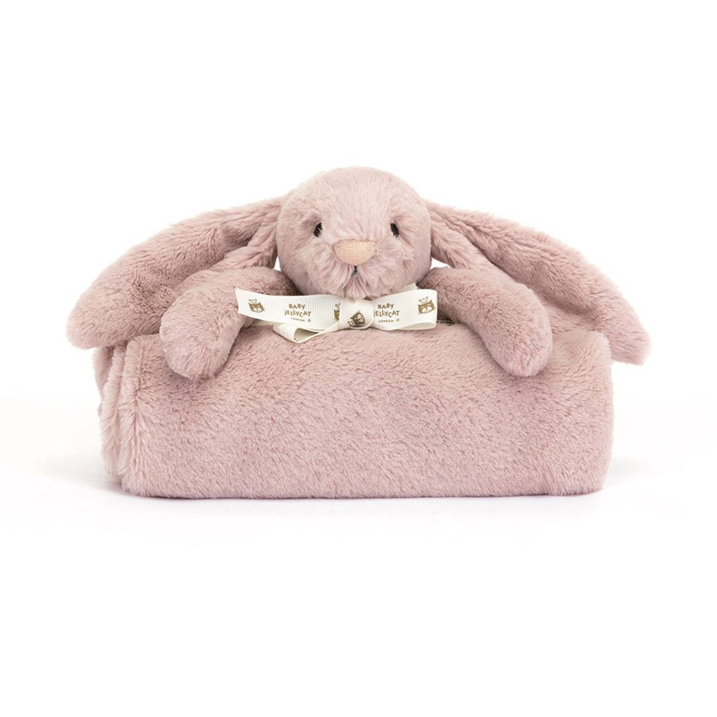Jellycat Bashful Luxe Bunny Rosa Blankie