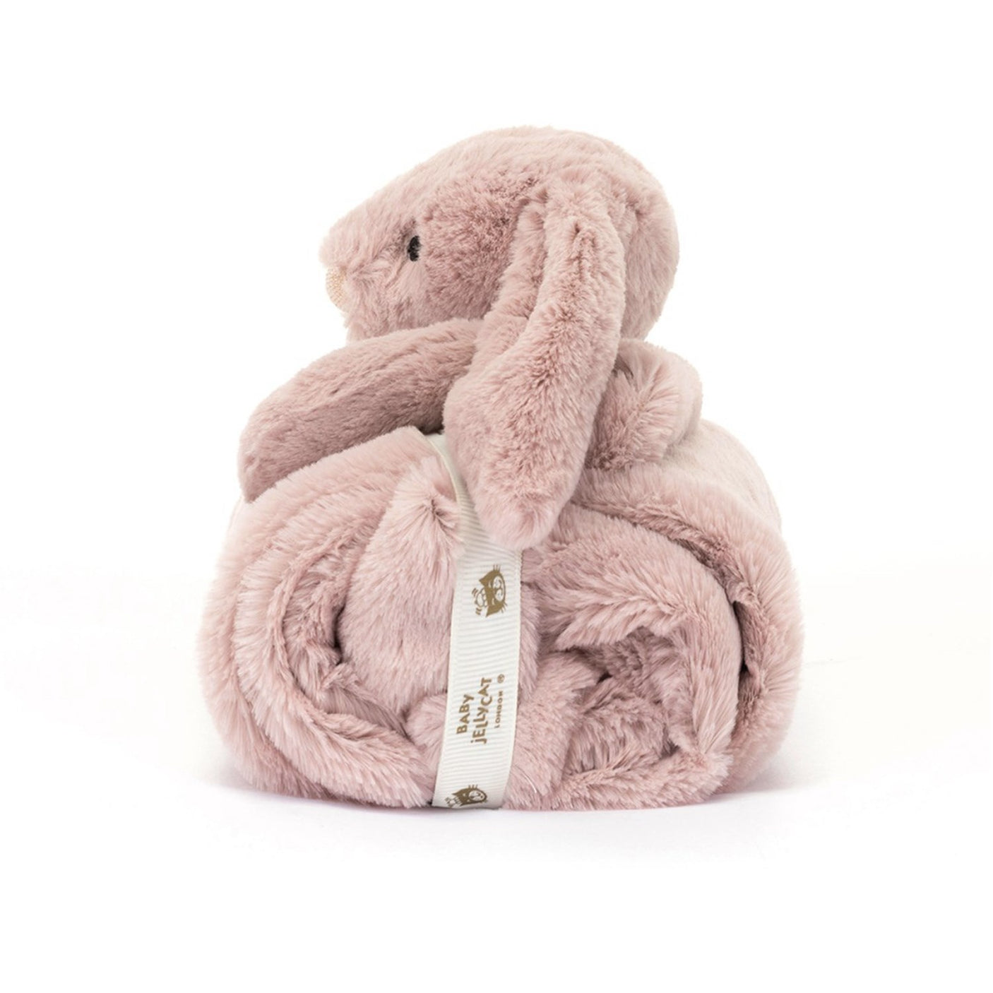 Jellycat Bashful Luxe Bunny Rosa Blankie