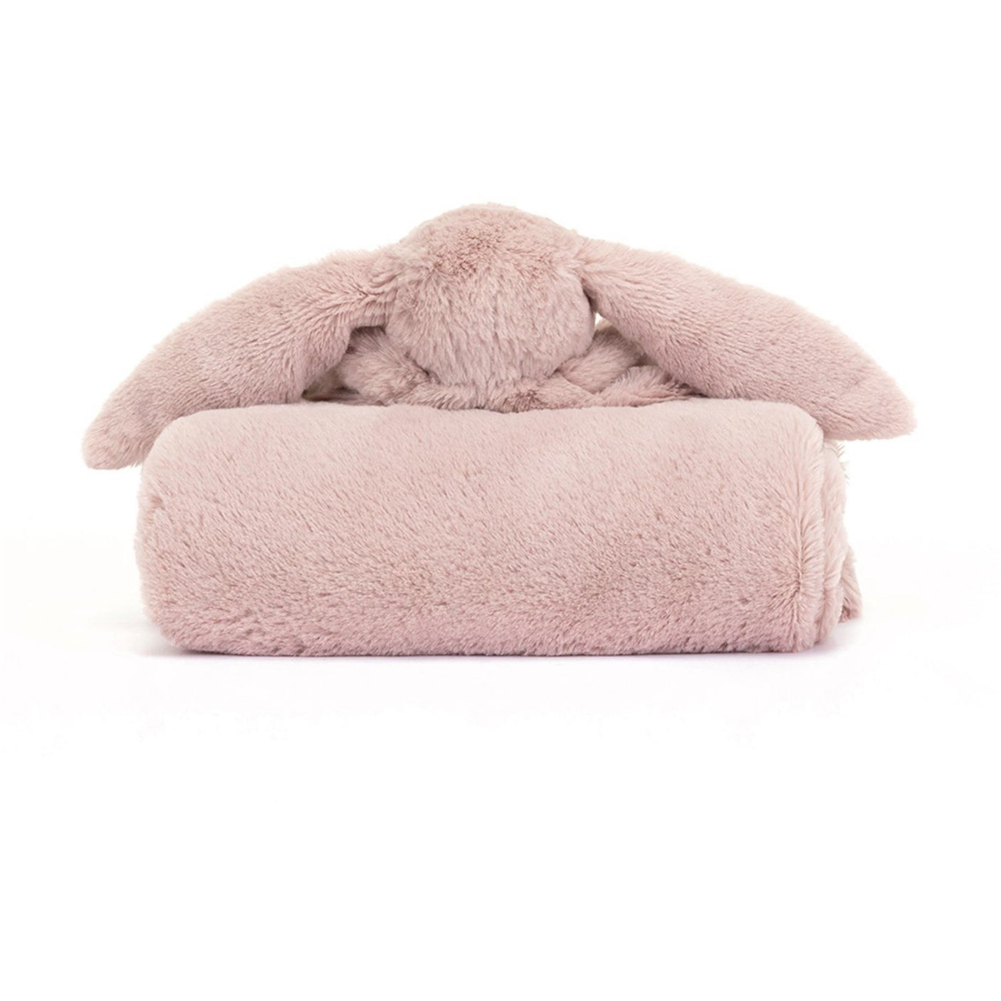 Jellycat Bashful Luxe Bunny Rosa Blankie