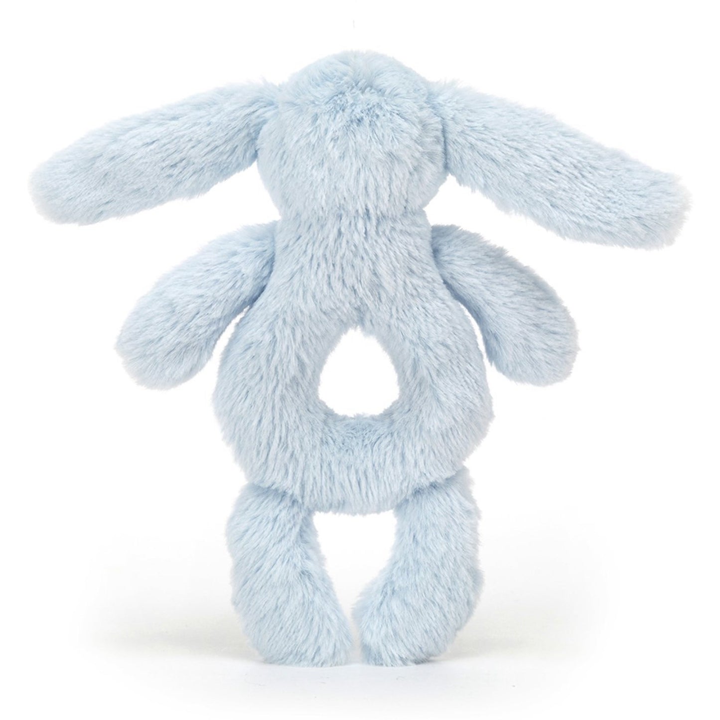 Jellycat Bashful Blue Bunny Ring Rattle