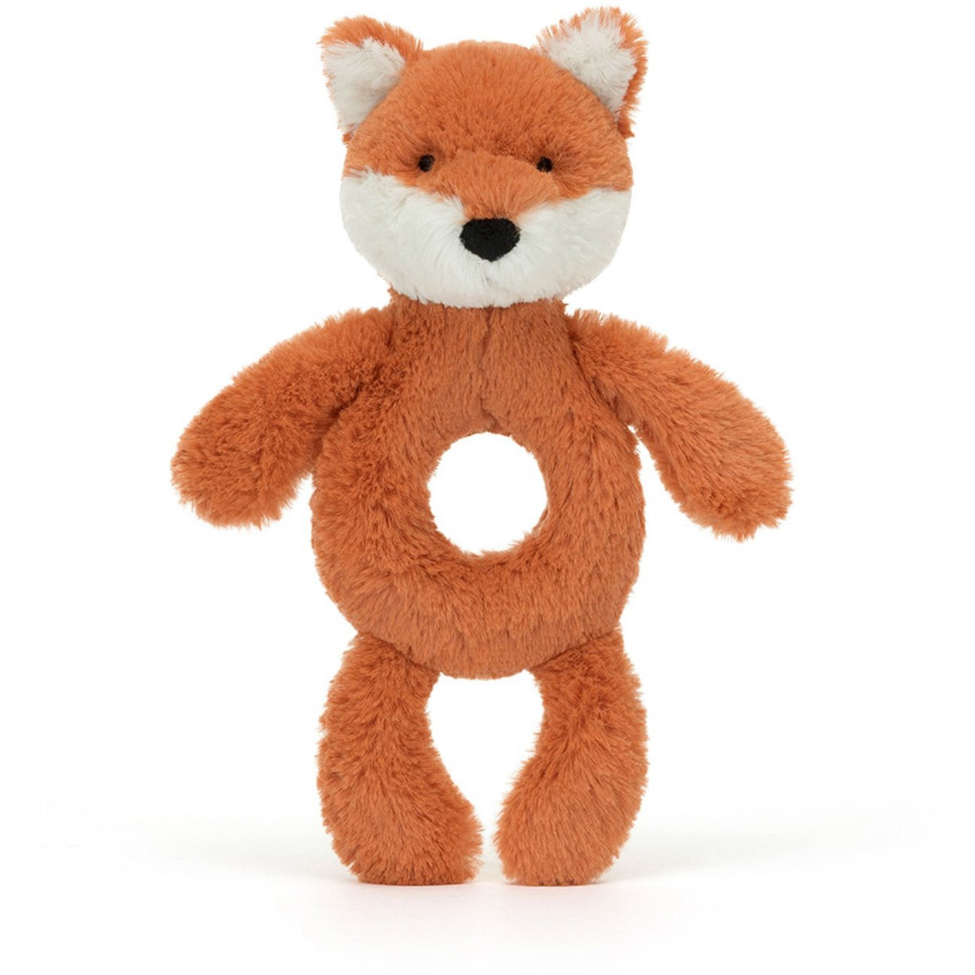 Jellycat Bashful Fox Cub Ring Rattle