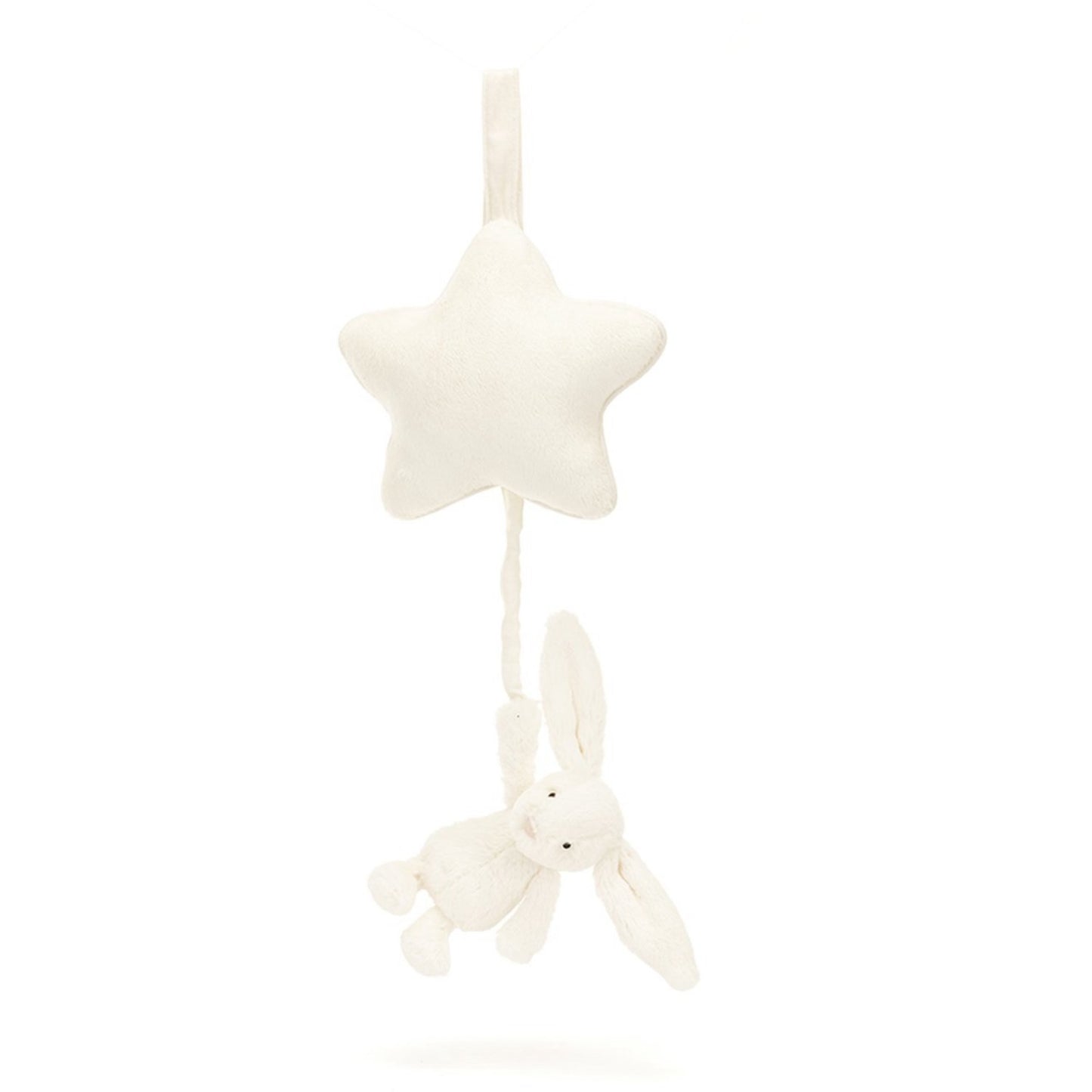 Jellycat Bashful Cream Bunny Musical Pull