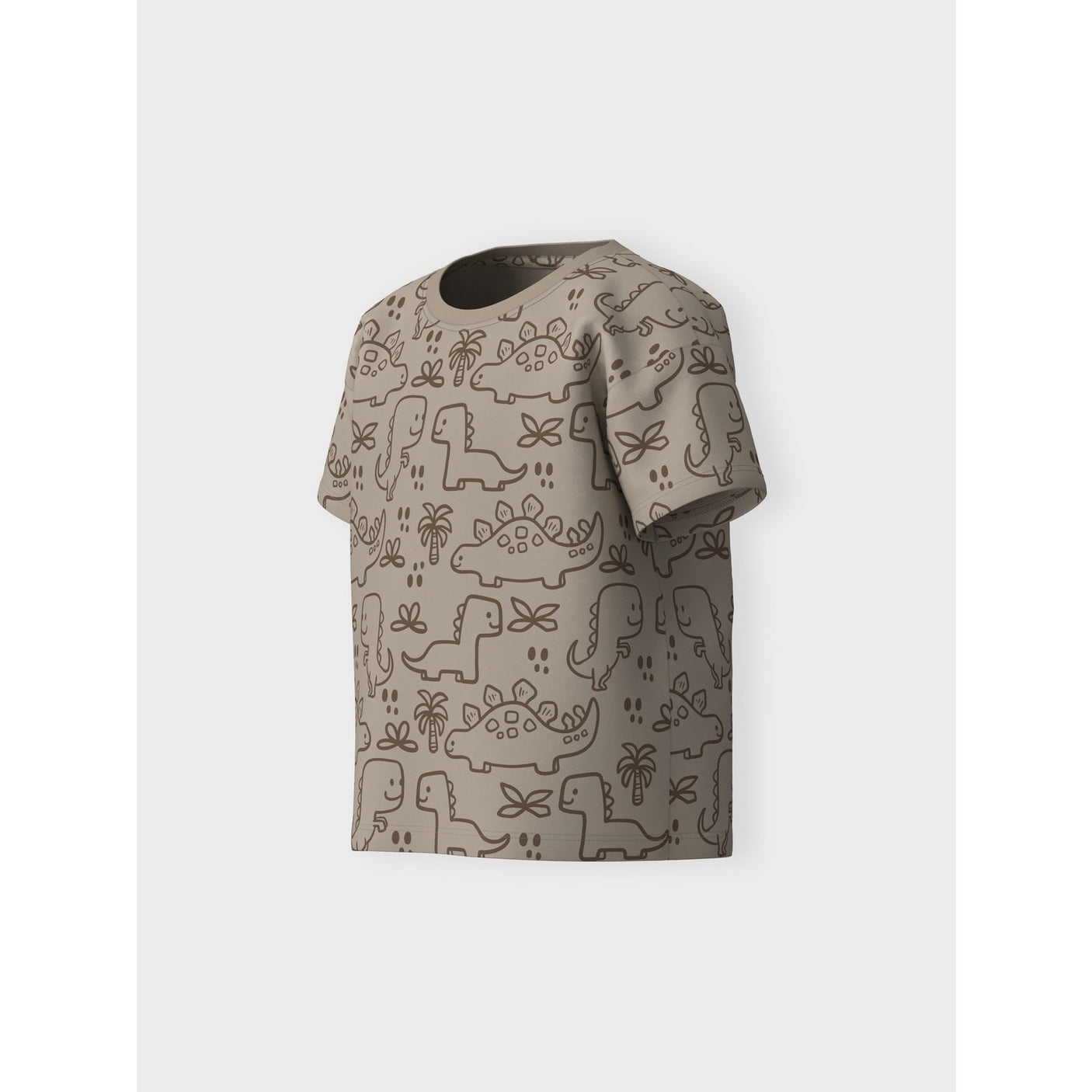 Name It Pure Cashmere Outline Dinosaurs Valther Loose T-Shirt