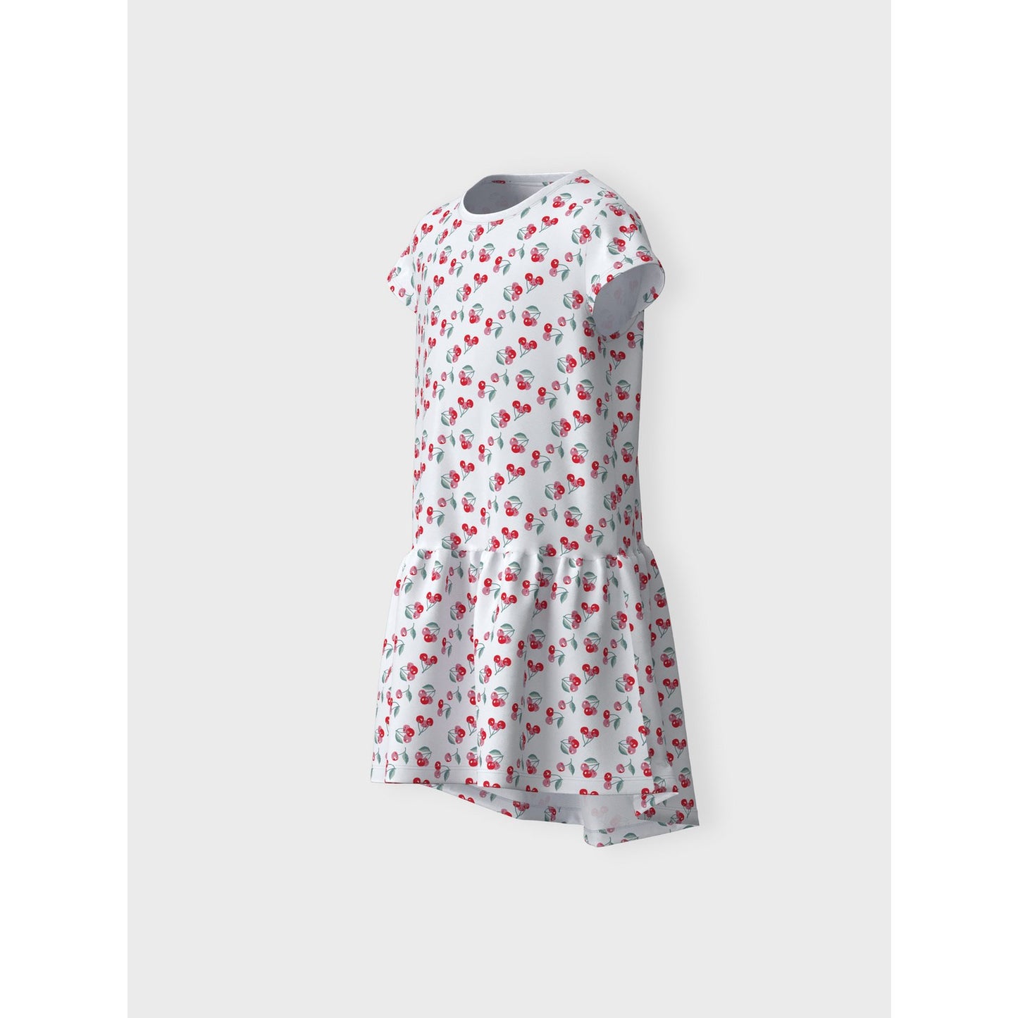 Name It Bright White Cherries Vigga Dress