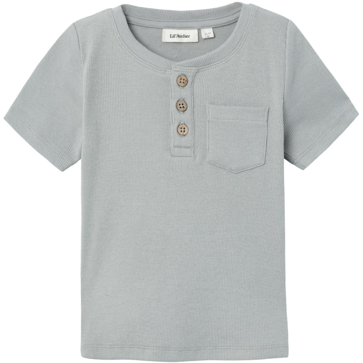 Lil'Atelier Limestone Halli Slim T-shirt