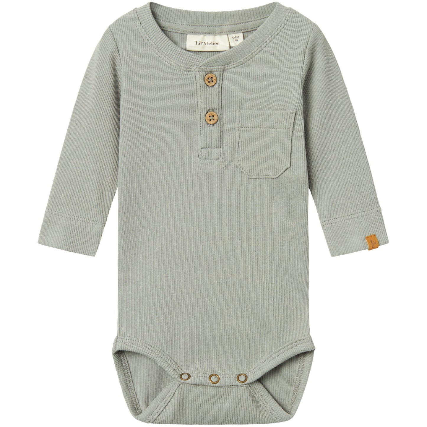 Lil'Atelier Limestone Halli Hua Slim Bodystocking