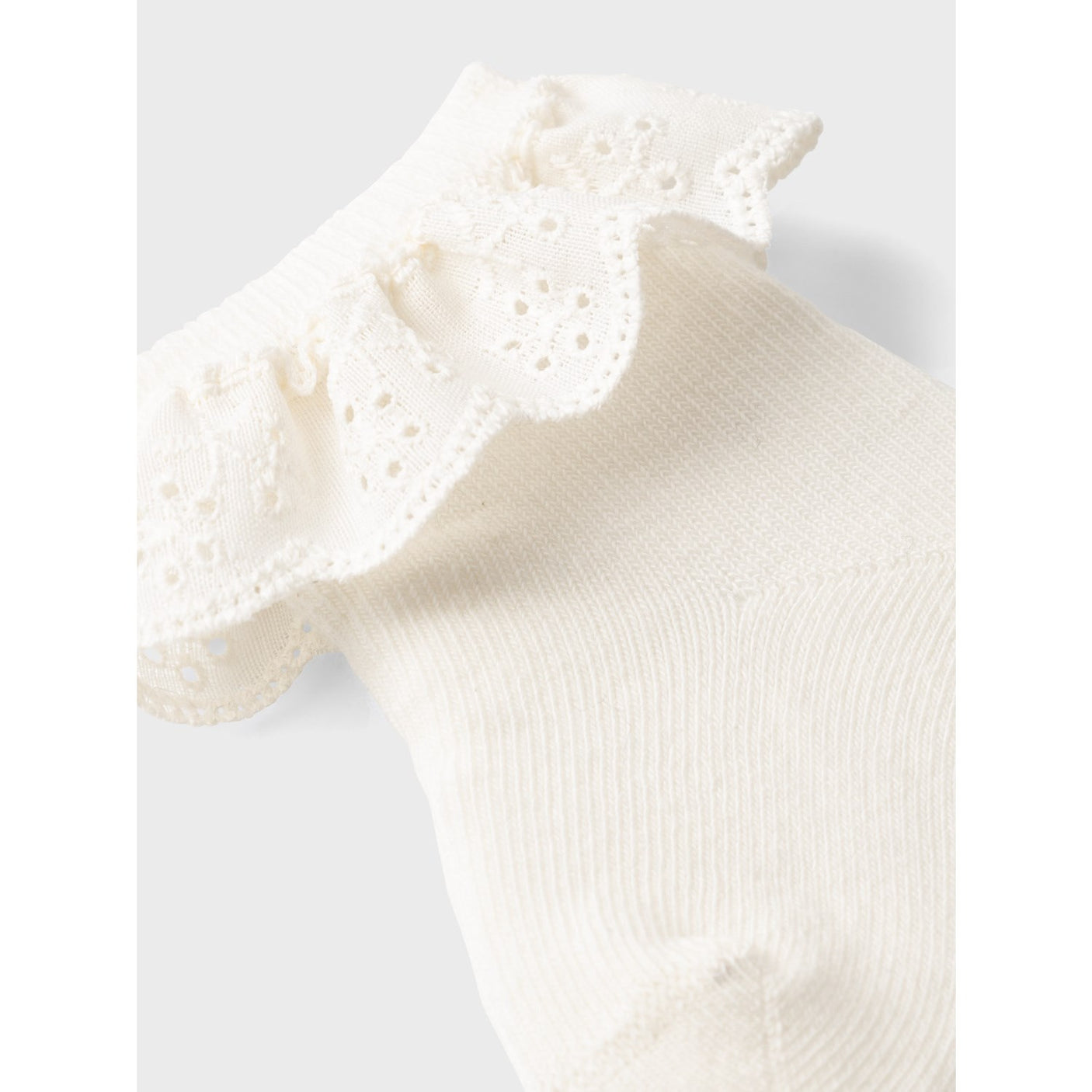 Lil'atelier Coconut Milk Dertrud Socks