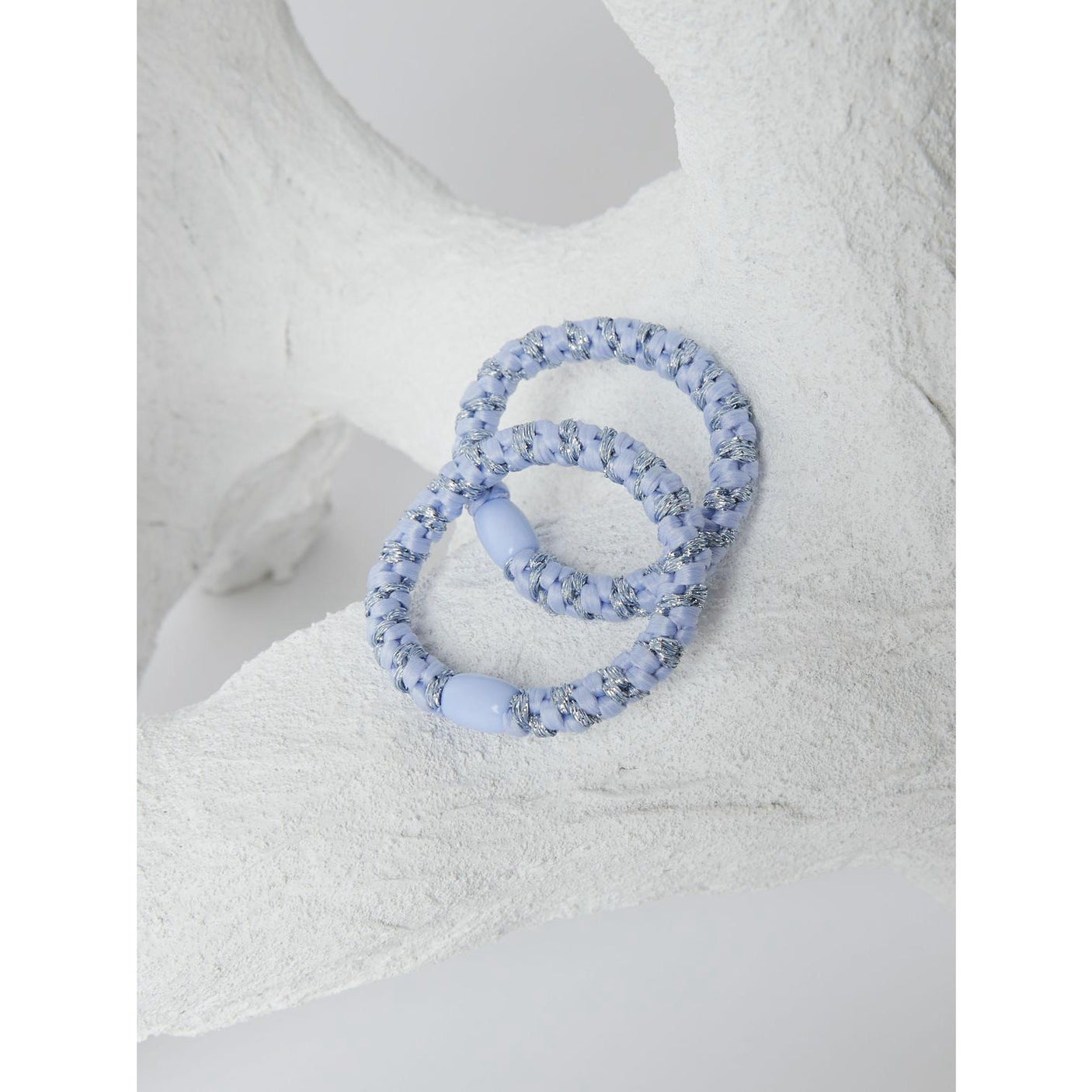 Name It Chambray Blue Glitter Arise Hair elastic 4-Pack