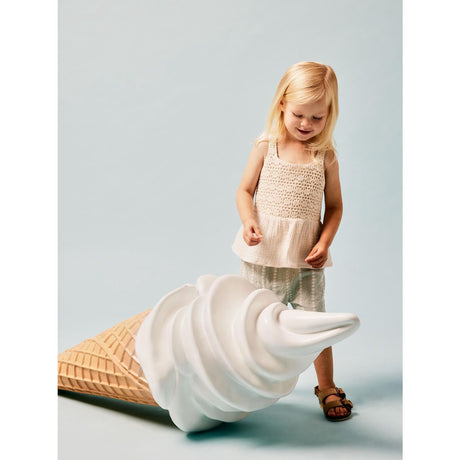 Name It Silt Green Hicheck Shorts