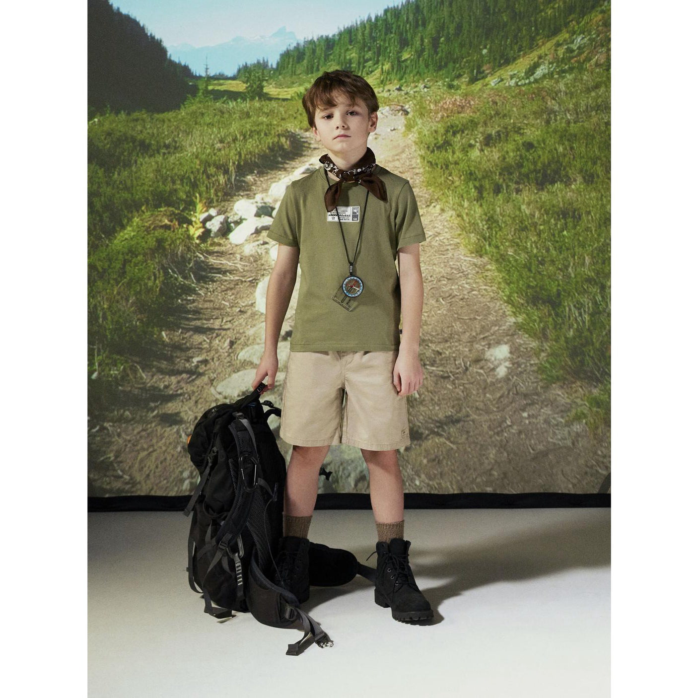 Name It Oil Green Holasse T-Shirt