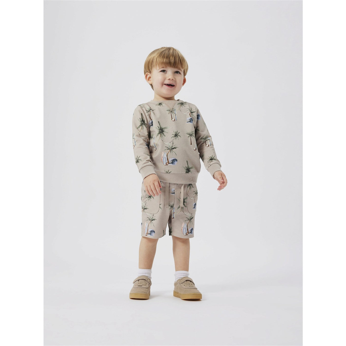 Name It Pure Cashmere Hermod Sweat Long Shorts