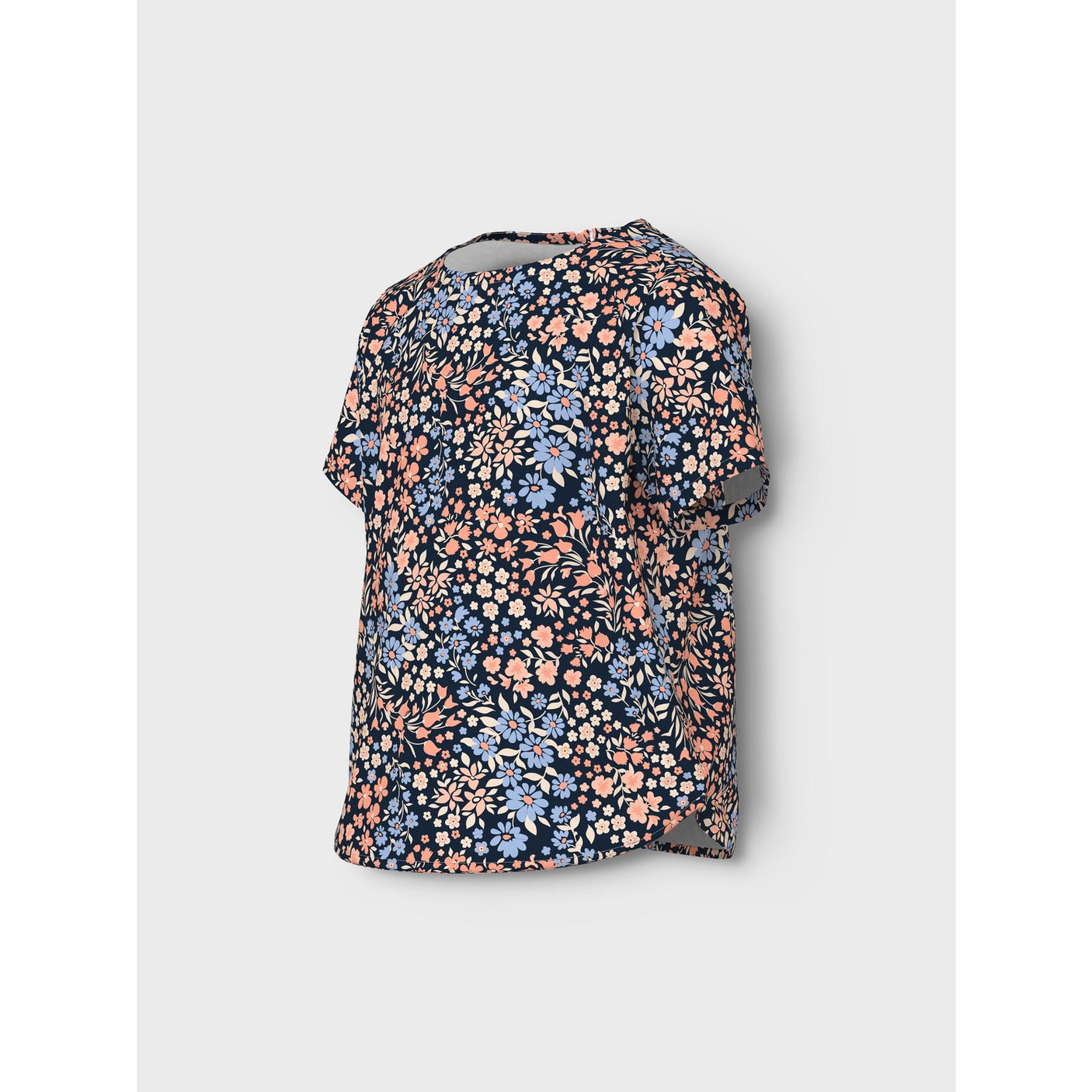 Name It Dark Sapphire Flower Power Vinaya T-Shirt