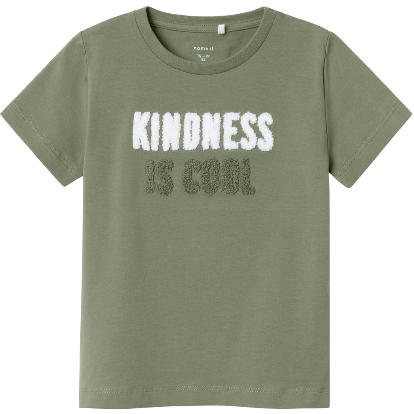 Name It Oil Green Heloop T-Shirt