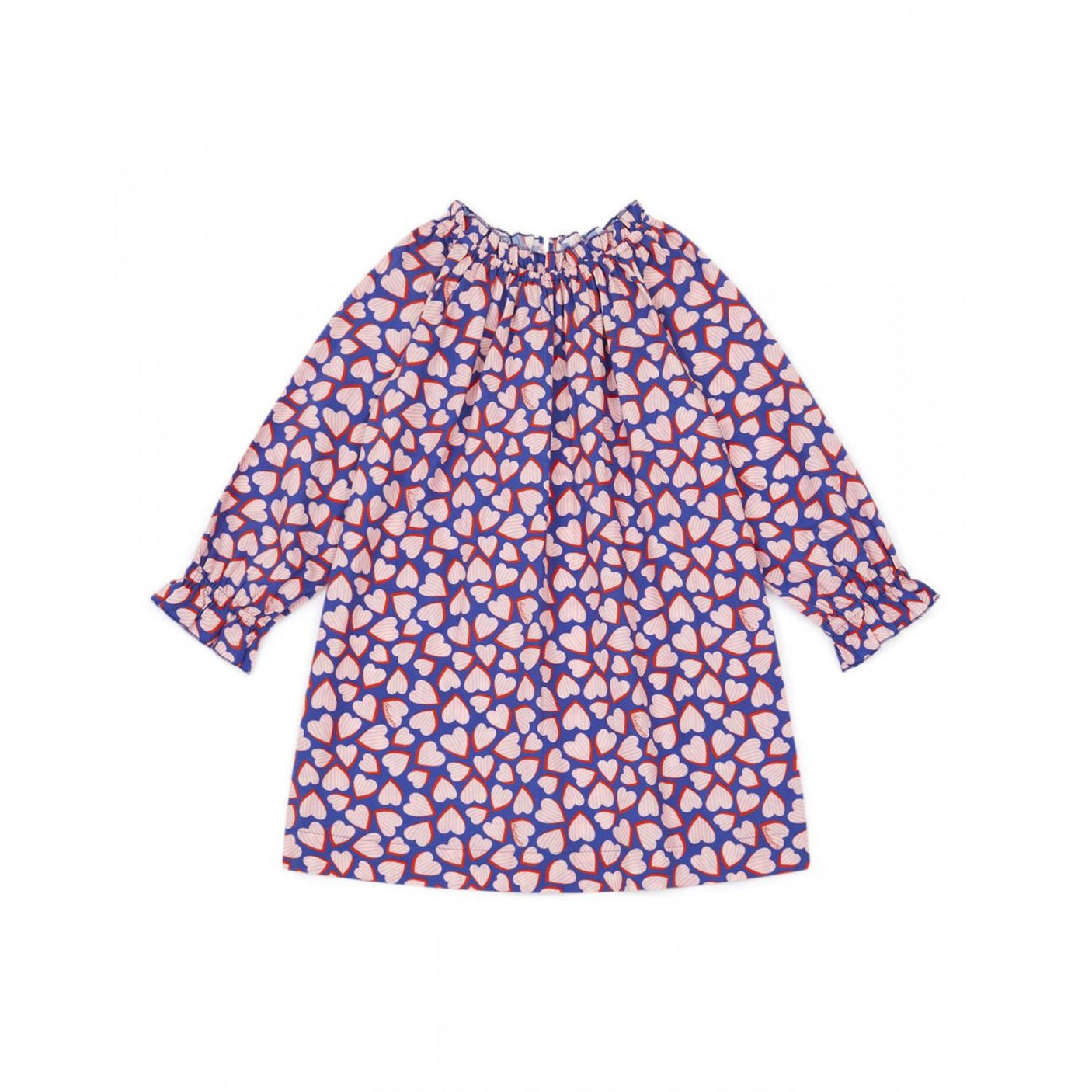 BONTON Imp Coeur Bleu Dahlia Dress