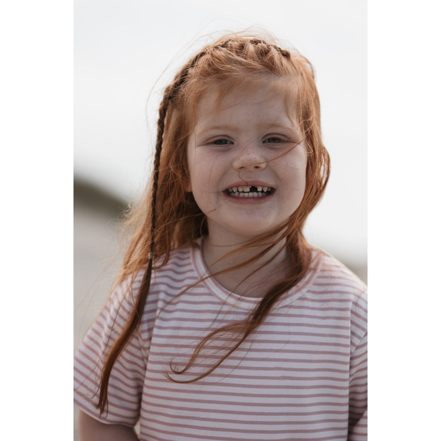 Petit Piao® Rose Smoke T-shirt Baggy Sum Printed