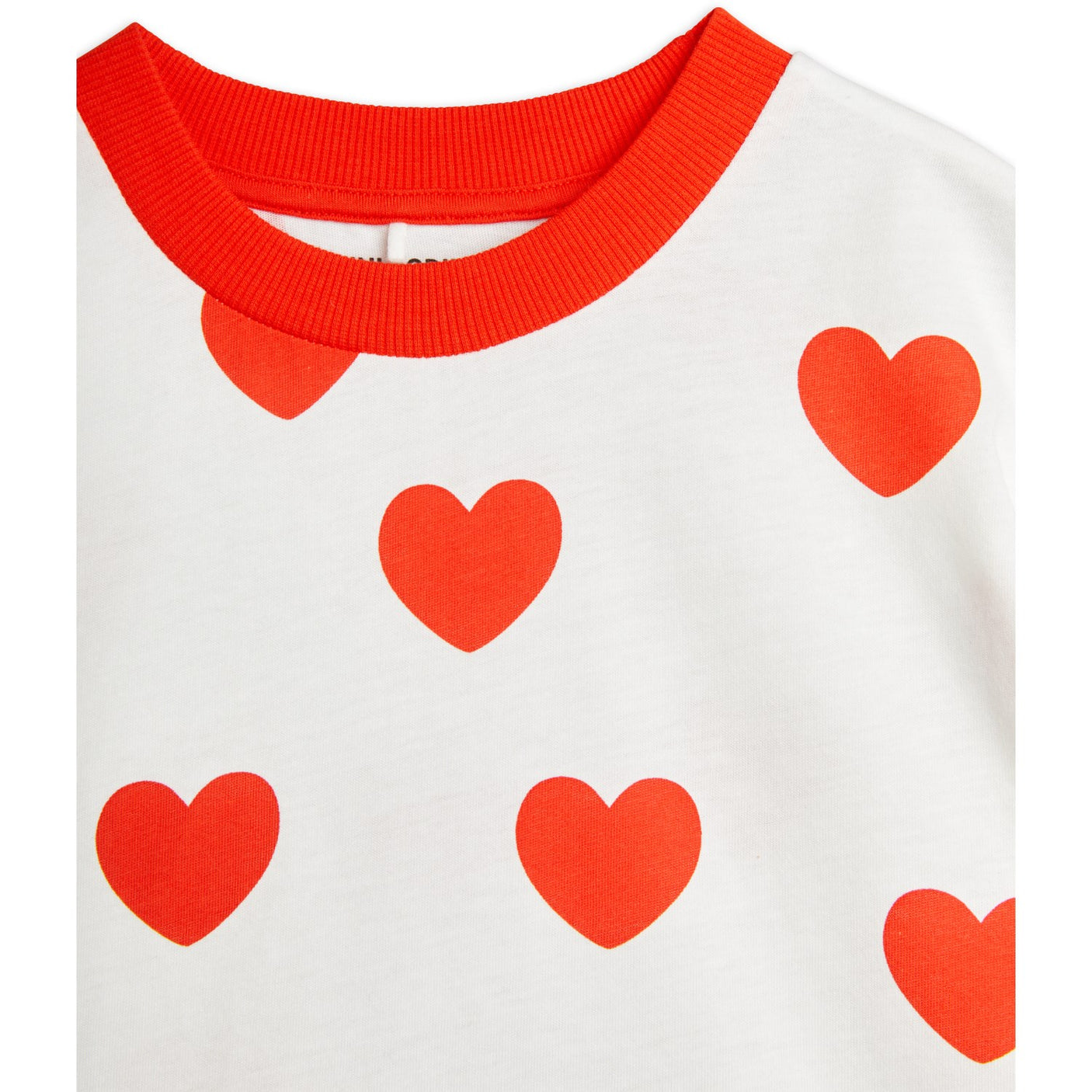 Mini Rodini Red Hearts AOP T-Shirt