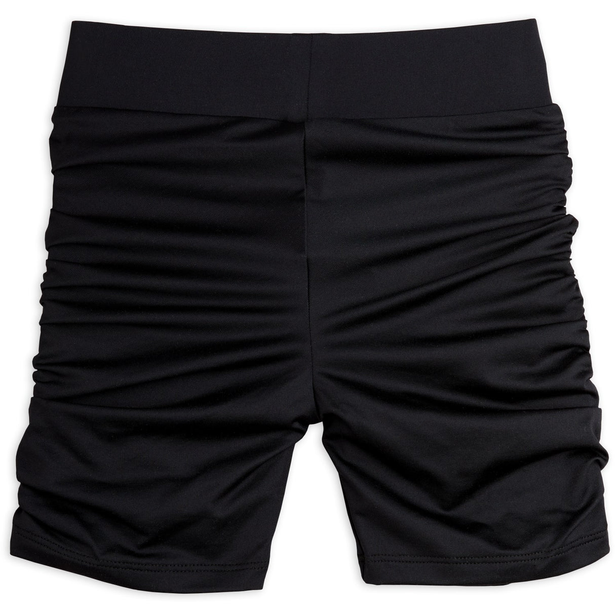 Mini Rodini Black Draped Sporty Bike Shorts