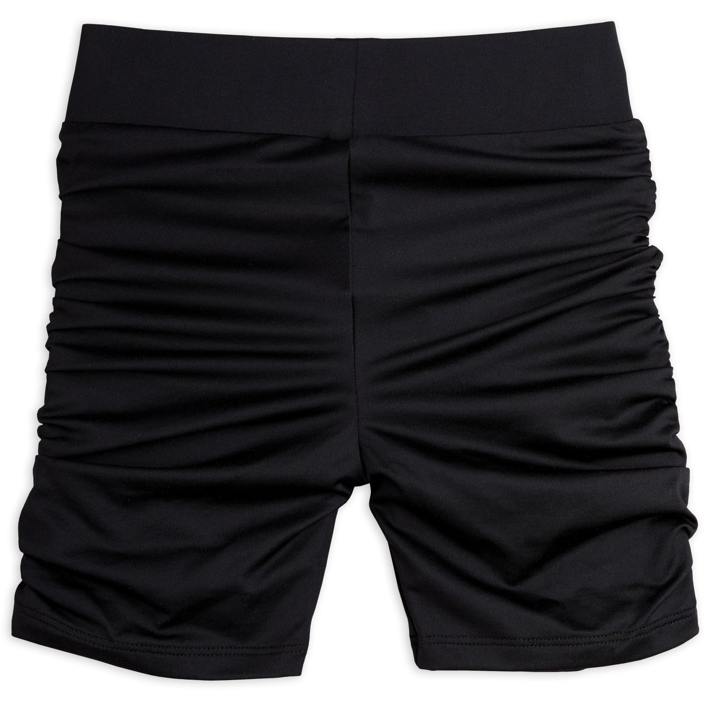 Mini Rodini Black Draped Sporty Bike Shorts