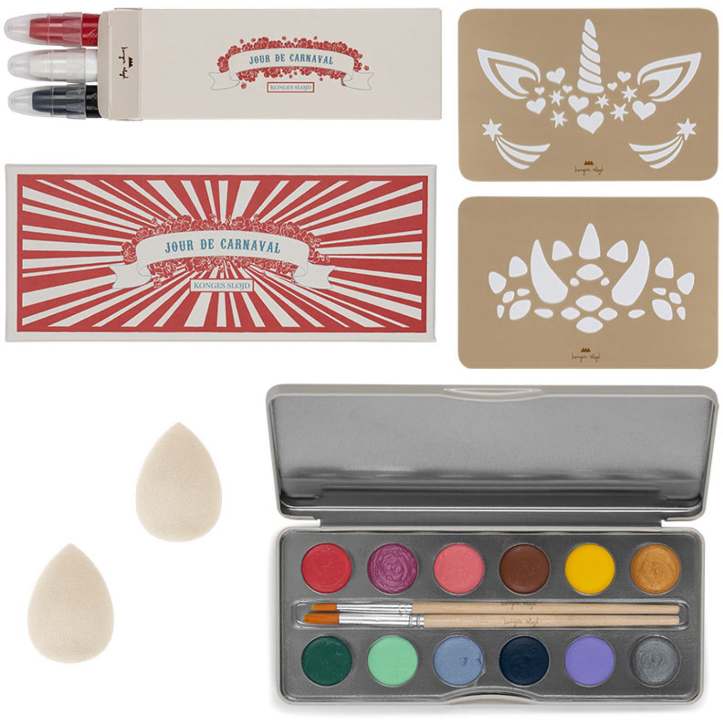 Konges Sløjd Multi Face Paint Set