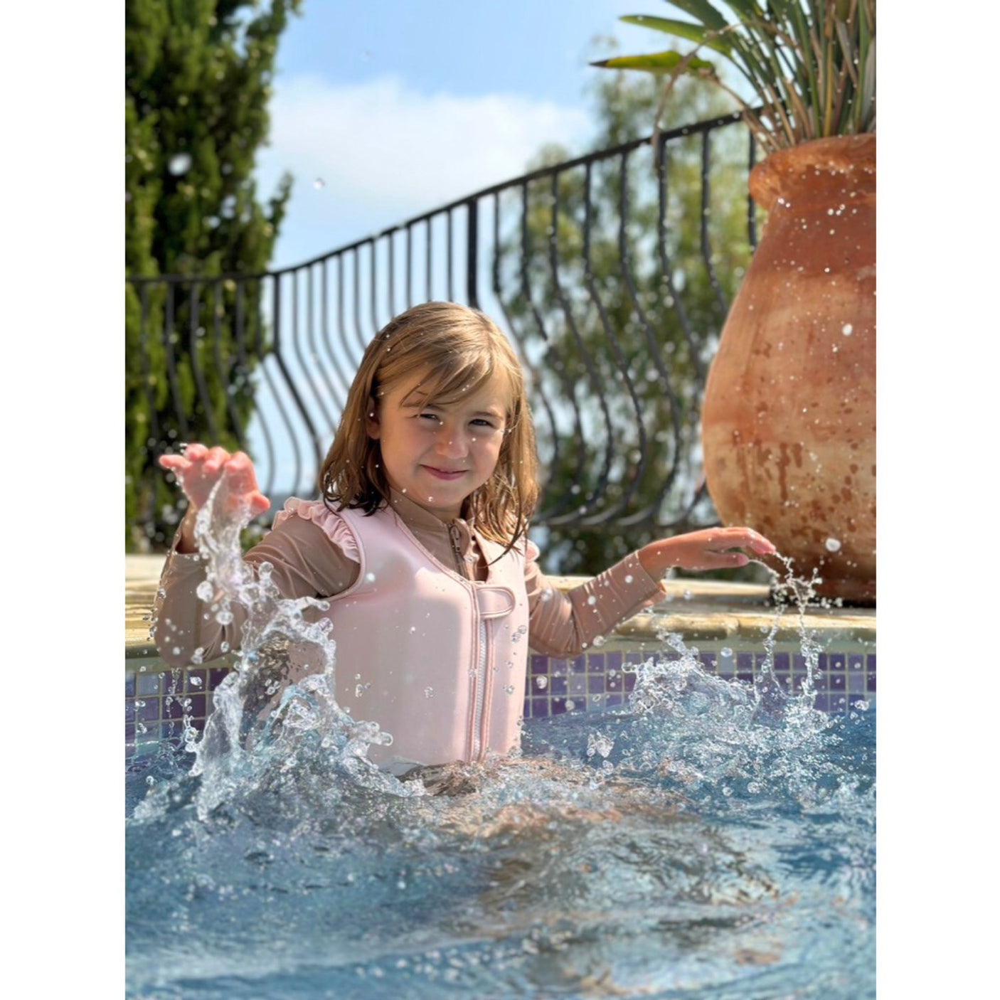 Vanilla COPENHAGEN English Rose Swim Vest