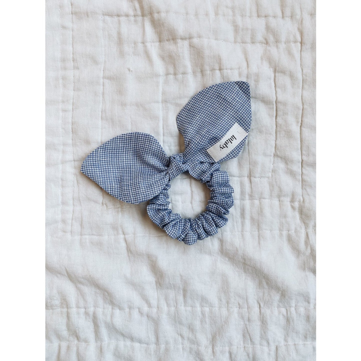 Lalaby Pepita Check Scrunchie