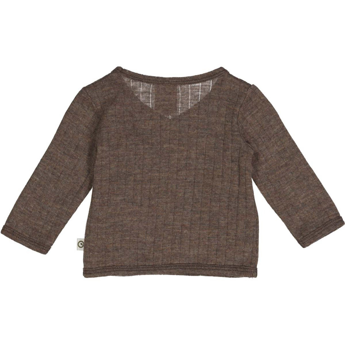 Müsli Walnut Melange Woolly Rib Cardigan