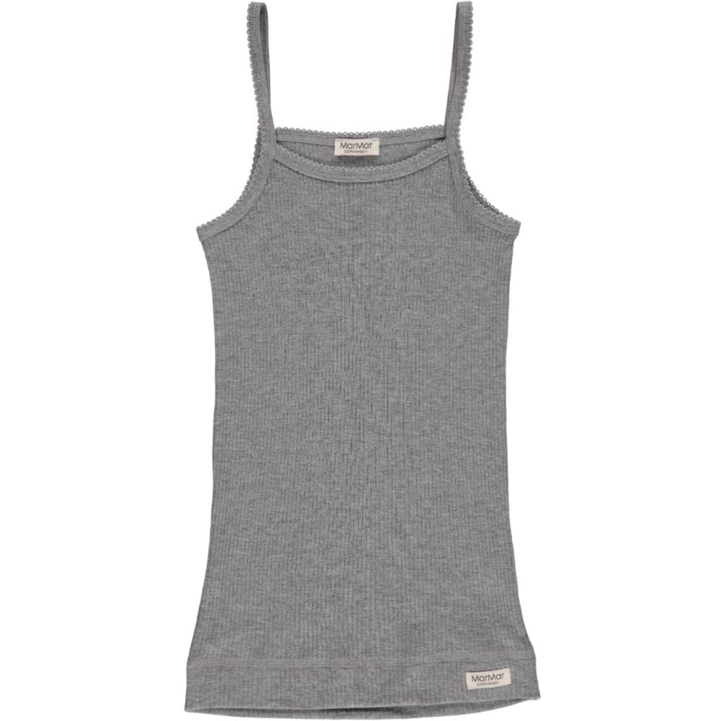 MarMar Modal Underwear Sleeveless 2-Pack (grey melange)