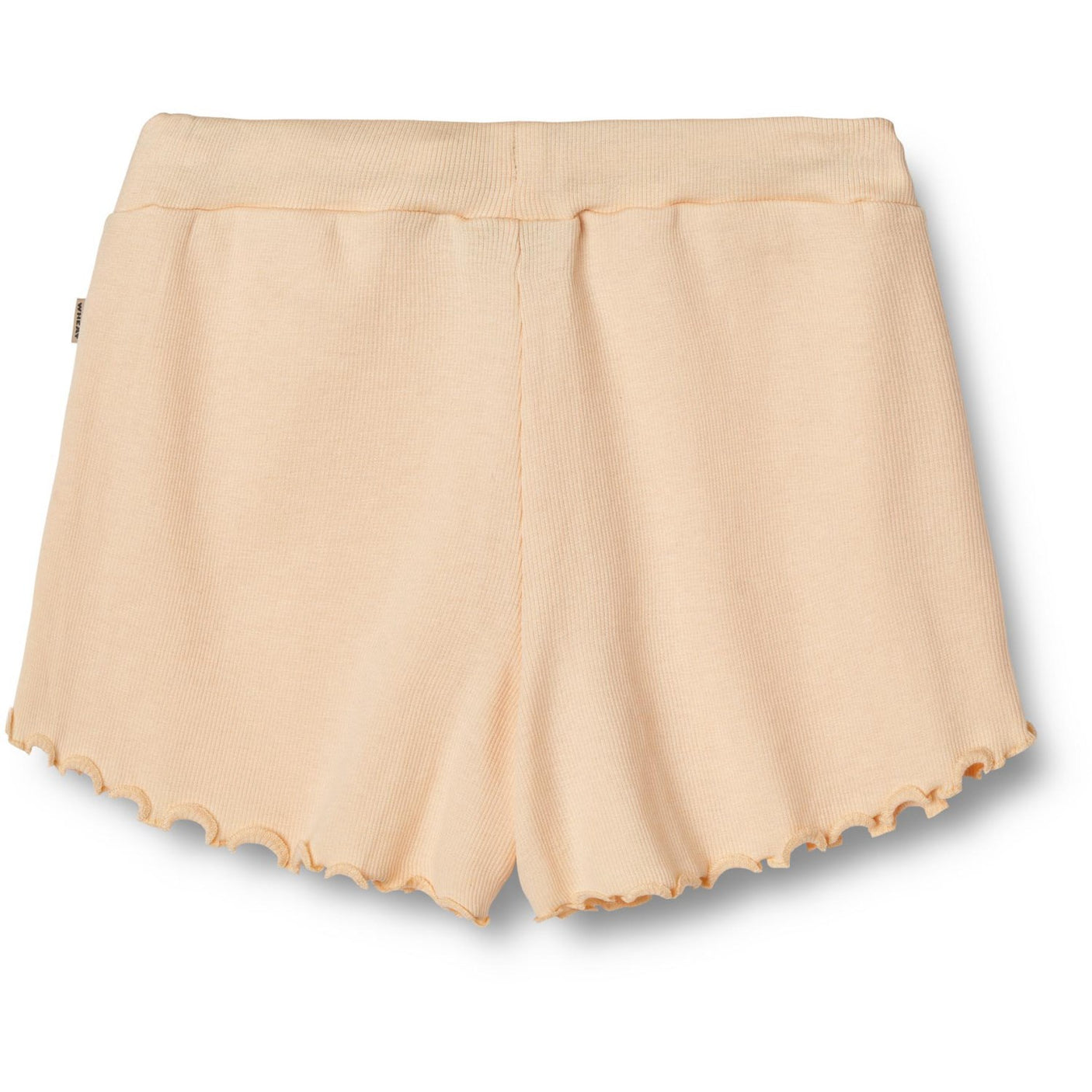 Wheat Pale Peach Rib Shorts Gertrud