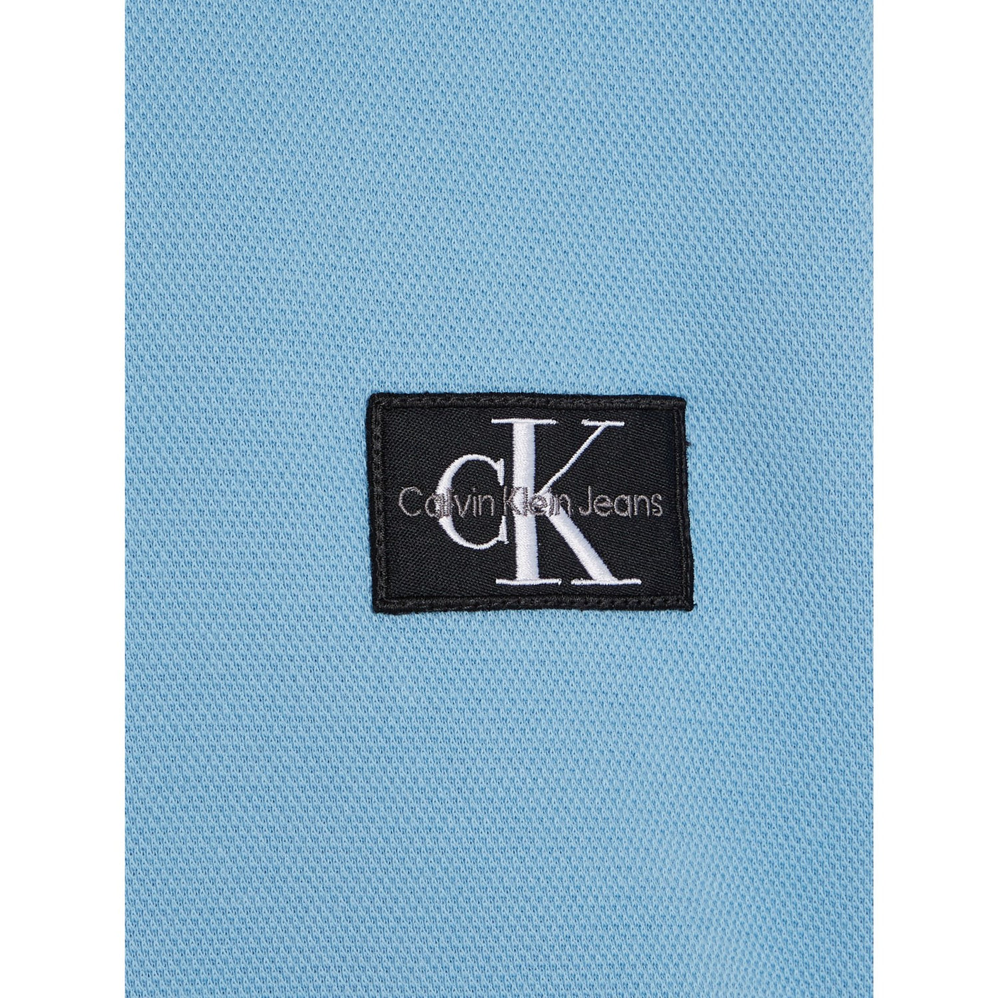 Calvin Klein Pique Modern Comfort Hoodie Dusk Blue