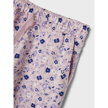 Name It Parfait Pink Small Flowers Vigga Shorts Noos
