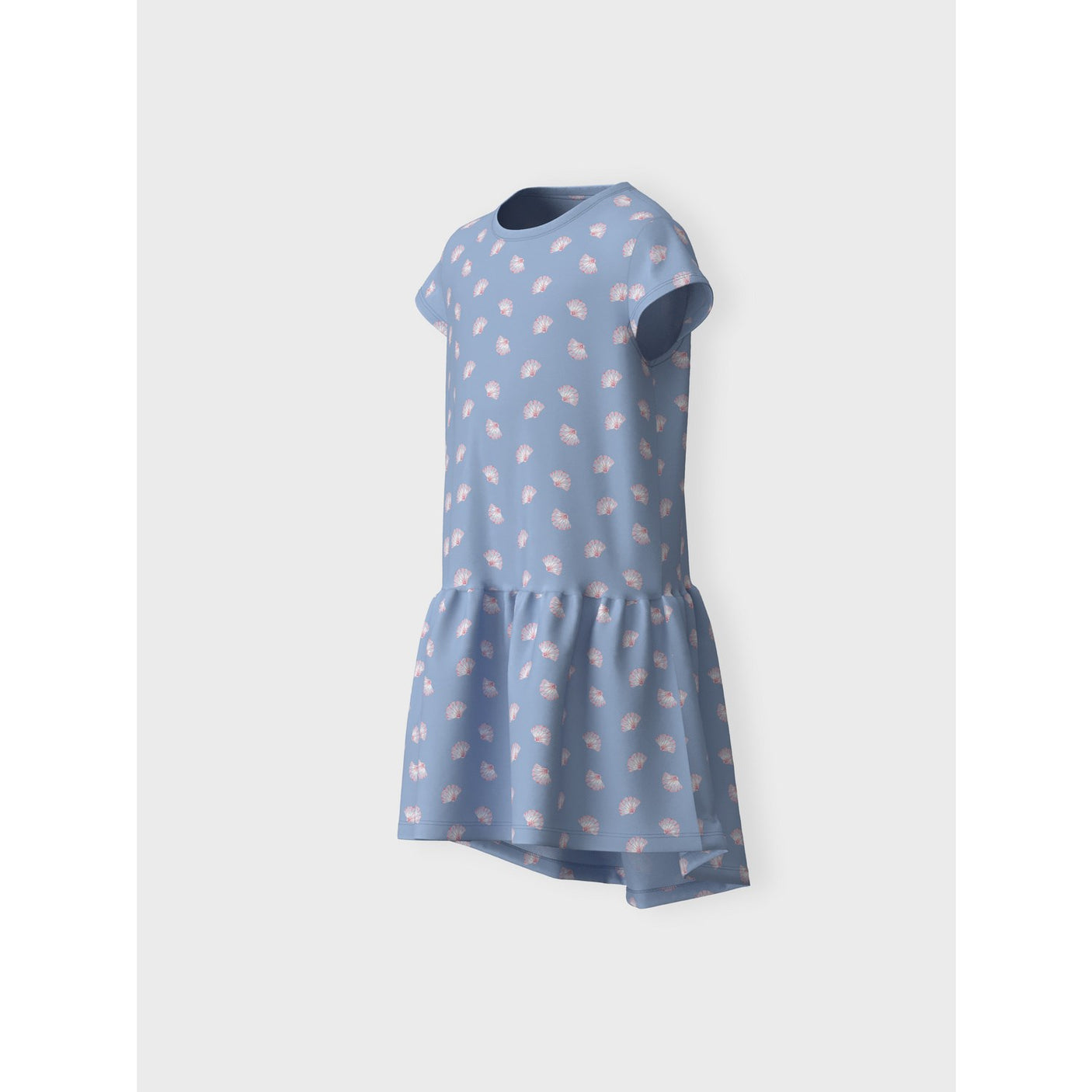 Name It Chambray Blue Seashells Vigga Capsl Dress