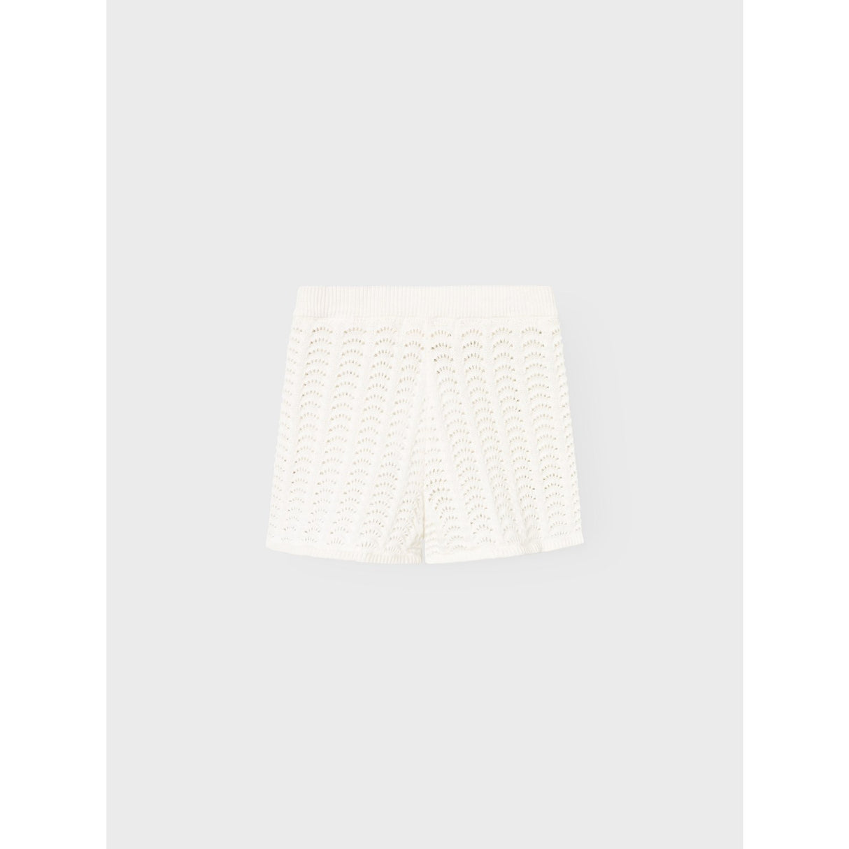 Lil'Atelier Coconut Milk Johanna Knit Shorts