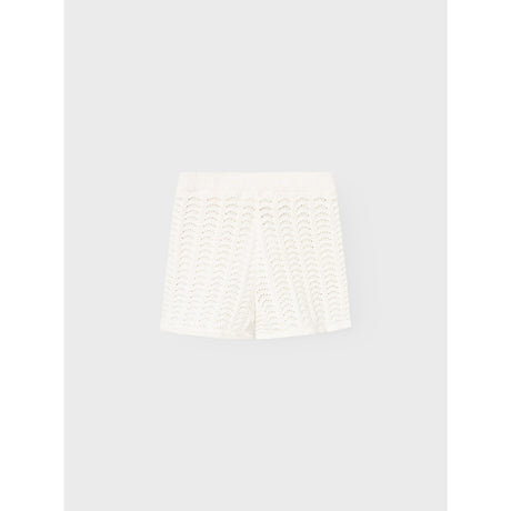 Lil'Atelier Coconut Milk Johanna Knit Shorts