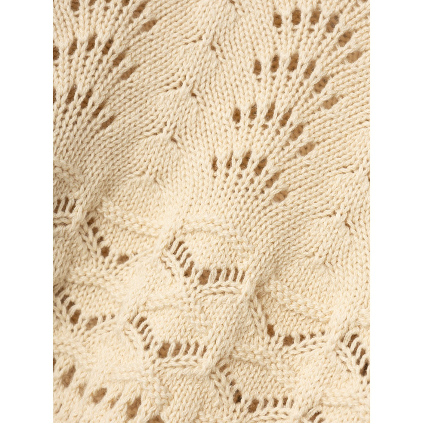 Lil'Atelier Bleached Sand Lale Knit Blouse