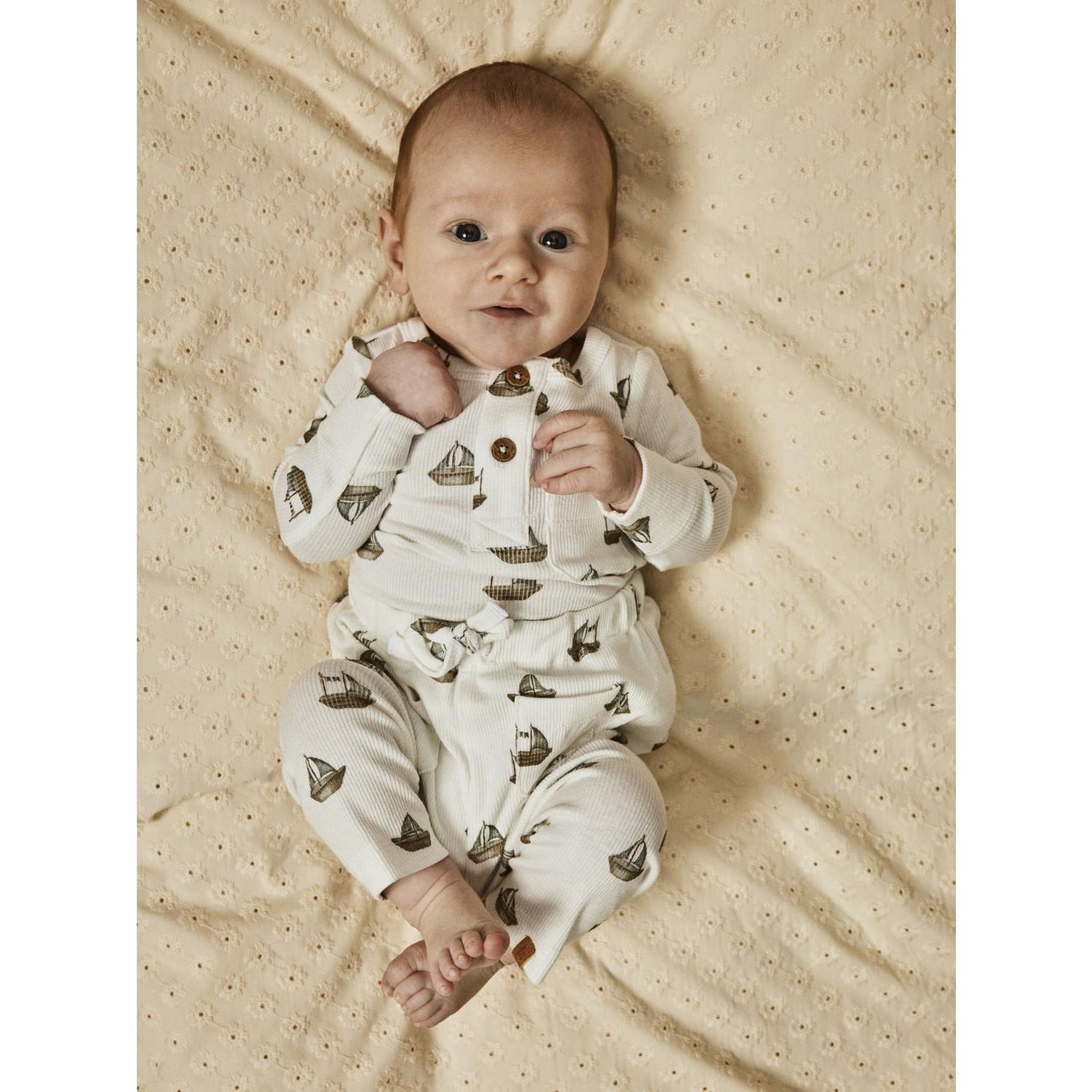 Lil'Atelier Coconut Milk Boat Gavo Loose Pants